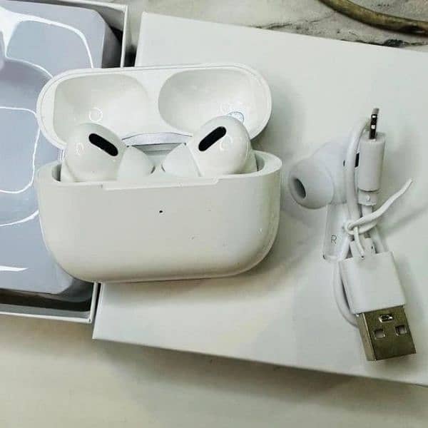 •  Material: Plastic •  Color: White •  Package Includes: 1 x Airpods 2