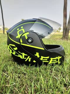 VECTOR HELMET 3 in 1 Flipup FOR Bike - DUAL VISOR SUPERAIR HELMET