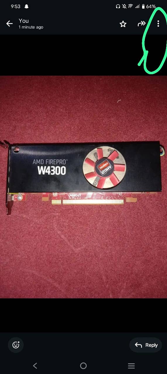 AMD 4GB Graphic Card For PC 0