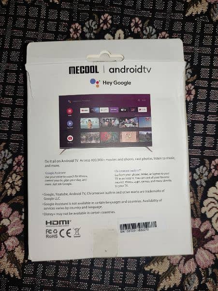 Original Mecool android stick KD5 new. 2