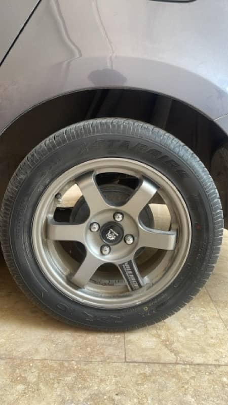 Te37 Volk Racing Rims 4 nuts 6.5jj 3