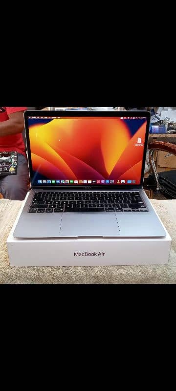 MacBook Air M1 2020 8GB 256GB 13" Space Grey Color MGN63LL/A with Box 19