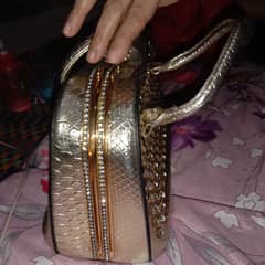 Big sized fancy Bridal Purse