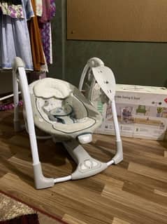 Electric Baby Swing Urgent Selling