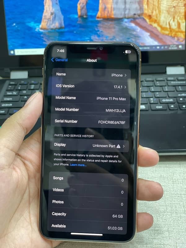 Iphone 11 pro Max non pta 4