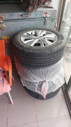 Honda Vezel 2021 model new tyre amd allory Rim for sale