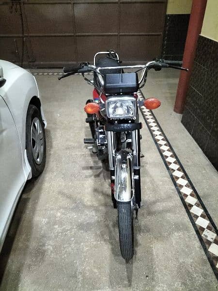 Honda cg 125 2022 model in good condition 4