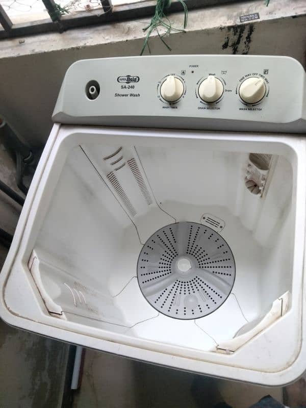 super asia washing machine 240 4