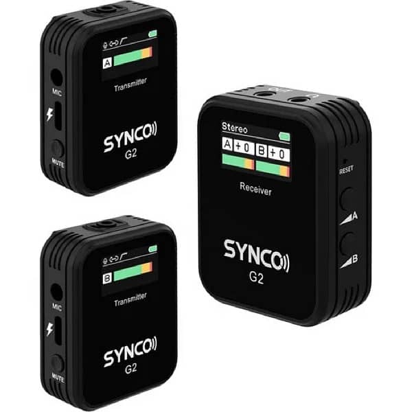 Synco G2 A2 2-Person Digital Wireless Microphone 1