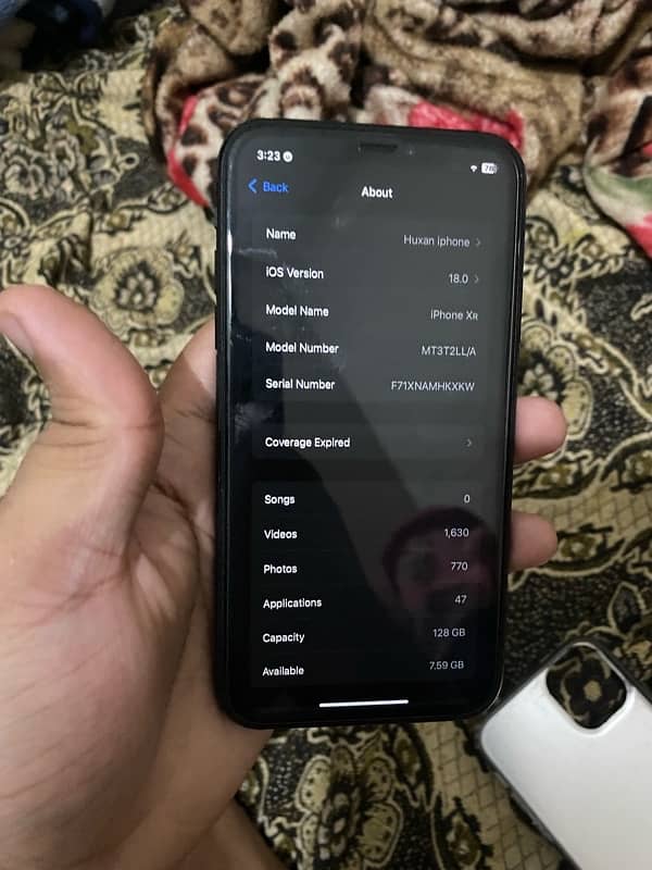 iPhone XR non pta 128gb jv 5