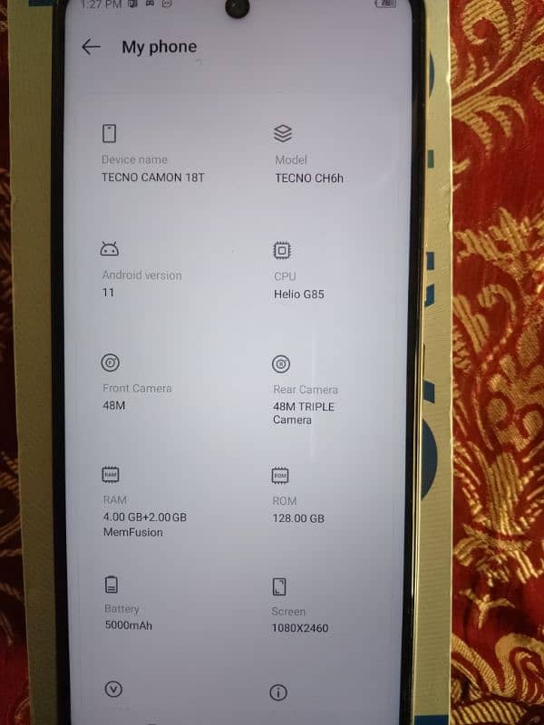 Tecno Camon 18T 4/128 1