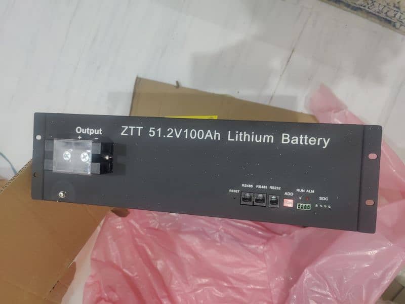 ZTT 51.2V 100Ah Lithium Battery – Solar Power Storage, Backup 3