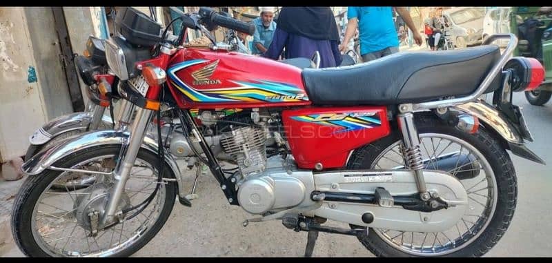 Honda CG125 2018 (Red)-Well Maintained 1