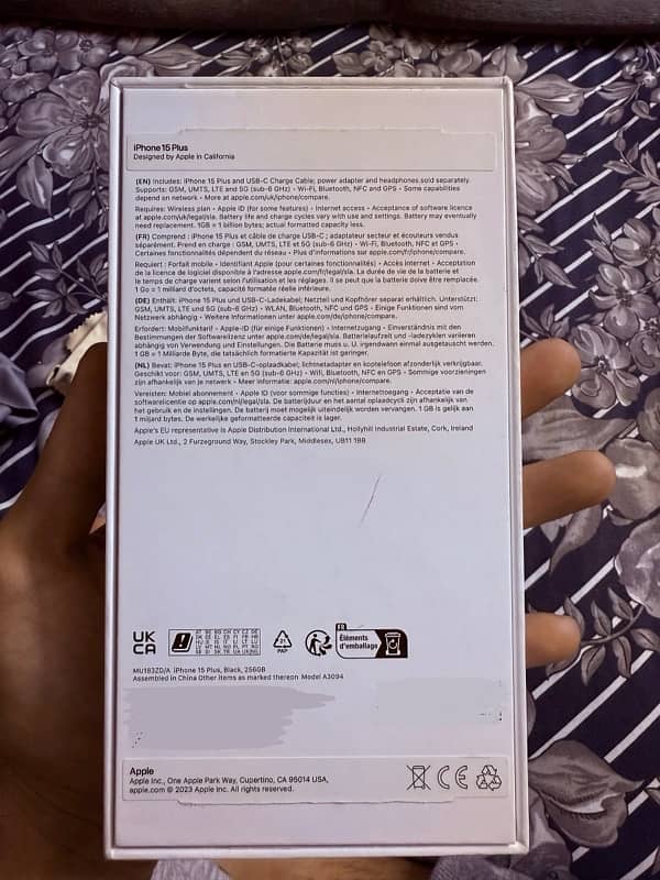 Iphone 15 plus - 256GB (PTA Approved) 1