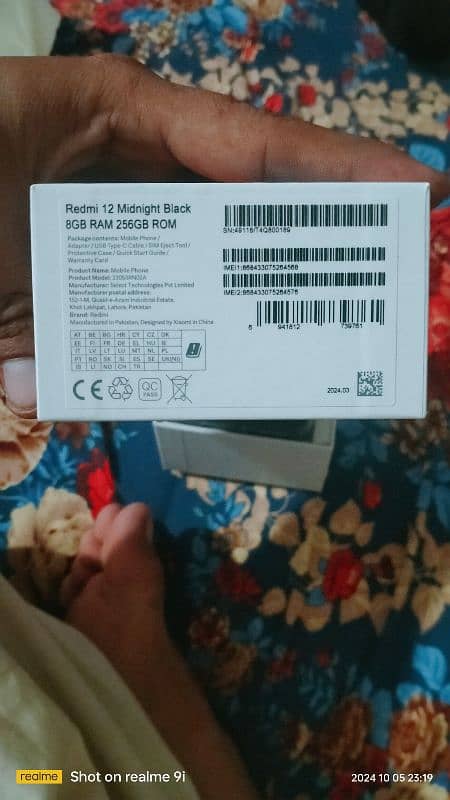 Redmi 12 Ram 8 Room 256gb 10