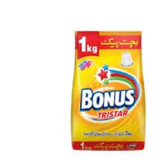 1 Kg Bonus Tristar Detergent Washing Powder