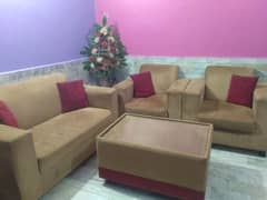 4 seater sofa set with table