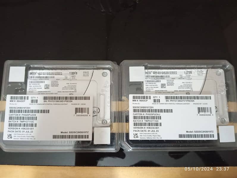 Intel Server Class Hard Drive 1.92TB 1