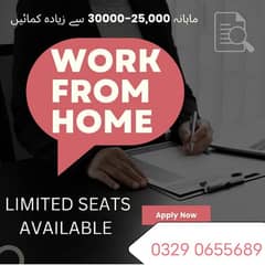 Online Part time/full time/home job/Assignments/Typing/Data entry/Ads