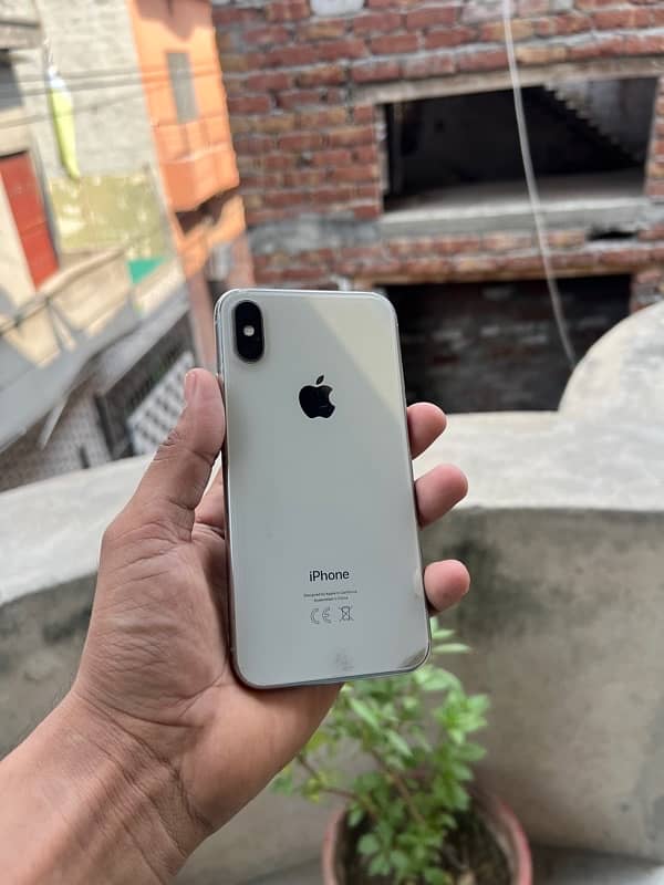 iPhone X fu 256gb white 0