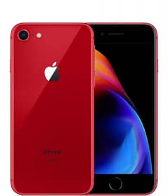 iphone 8 Red Color Official Pta Approved With Box 36500 pkr