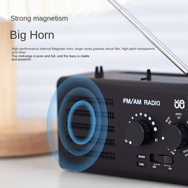 W-906 Radio Dual Band FM/AM 2