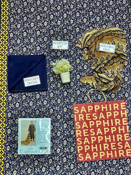 Sapphire linen 3 pcs 2