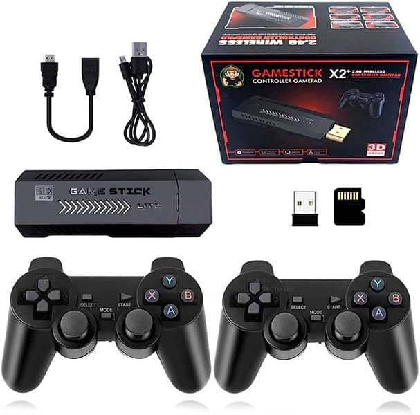 INTRODUCING SUPER GAME STICK X2 PLUS WIRELESS CONTROLLERS 0