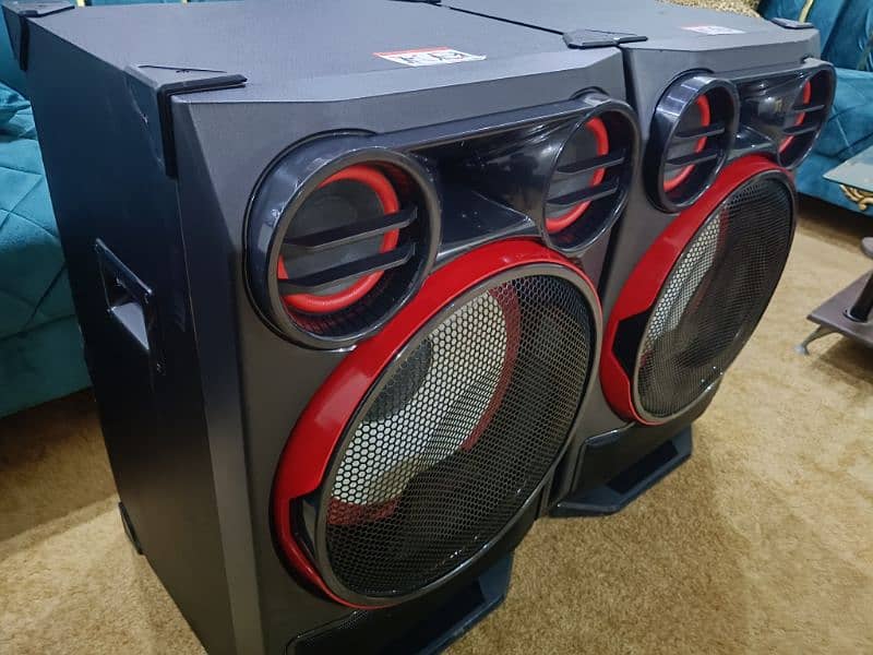 LG ck99 5000 watts speakers sony shake 1