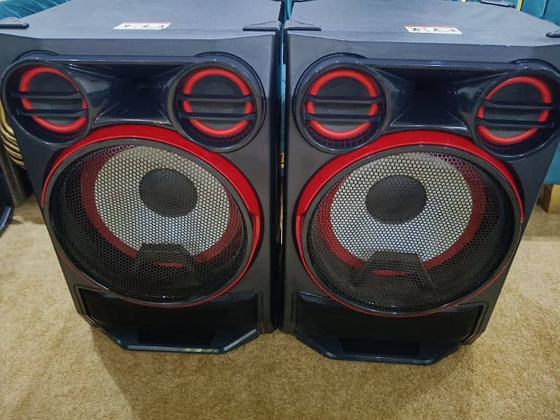 LG ck99 5000 watts speakers sony shake 2