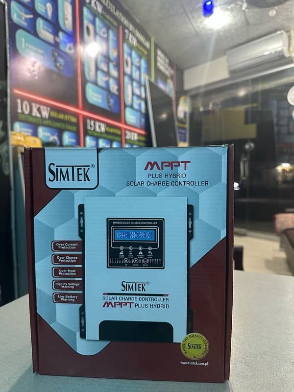 hybrid 70A and 100A simtek mppt charge controller 8