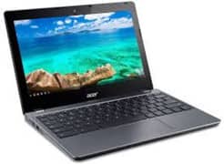 Acer c740 Laptop 4/128gb ssd