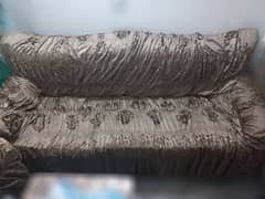 Sofa set 6 with free covers (جاماوار)