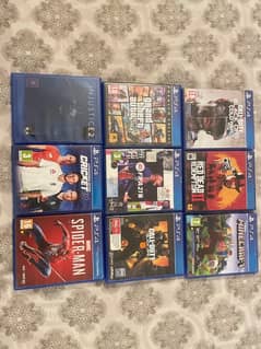 PLAYSTATION GAMES All are for sale chat for price.