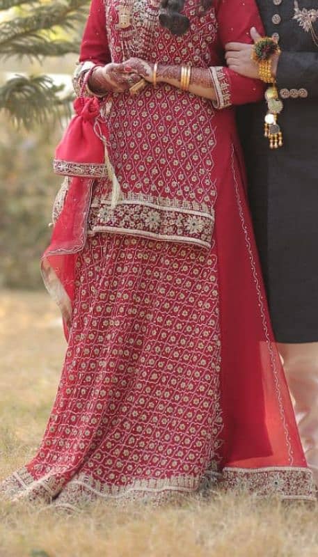 bridal barat lehenga 0