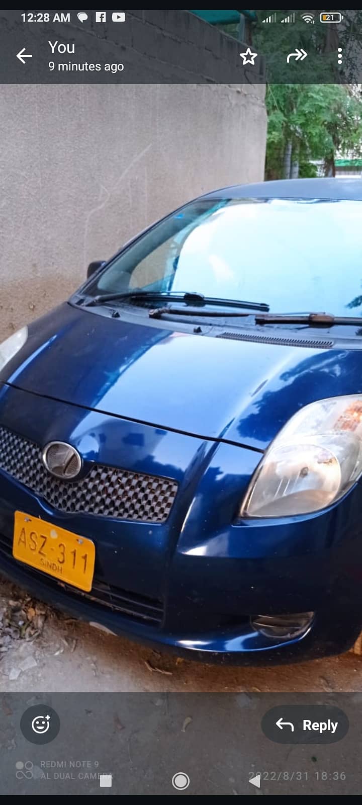 Toyota Vitz 2007 0