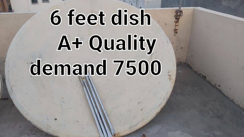 6&2 feet dish &Starsat Extreme 2000 & Accessories 0