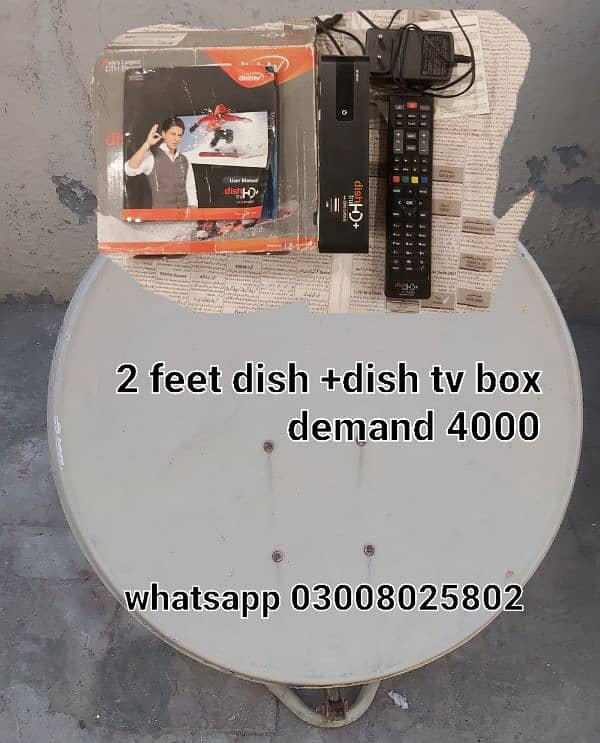 6&2 feet dish &Starsat Extreme 2000 & Accessories 1