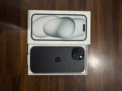 Iphone 15 black 128gb non pta 3 month sim time available