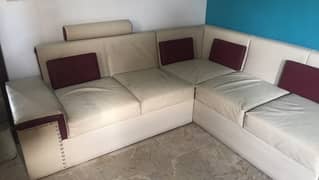 7 Seater L shape sofa set