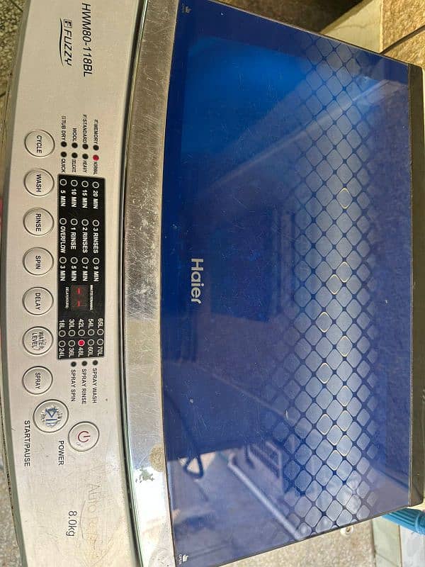 Haier Automatic Washing Machine 1