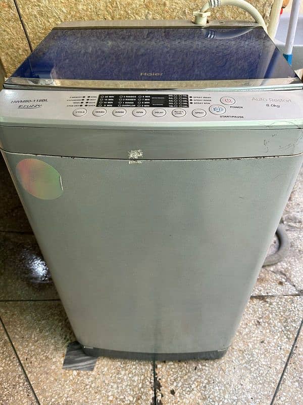 Haier Automatic Washing Machine 2