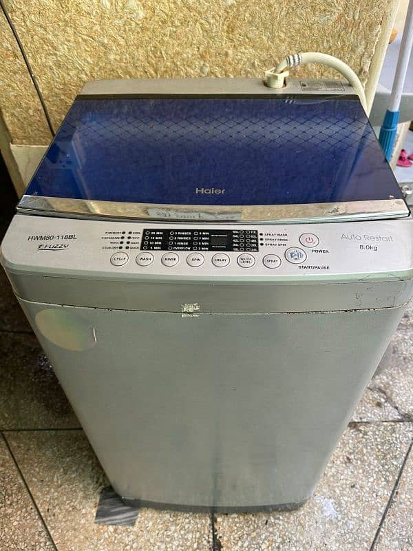 Haier Automatic Washing Machine 3