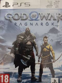 PS5 God of War Ragnarok CD now available for gaming.