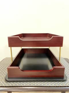 Executive wooden tray -  Premium