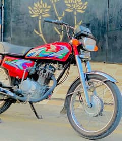 Honda 125 all Punjab number and condition ok