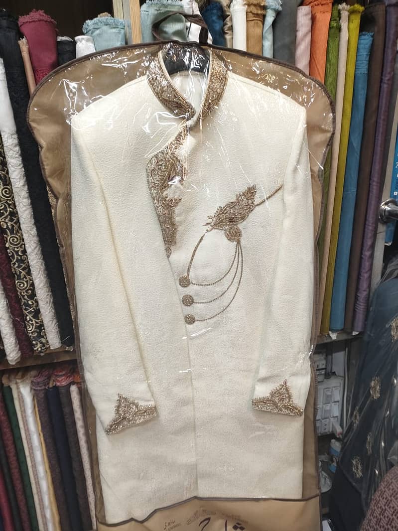 Sherwani + Khussa & Inner Suit - Brand New, Never Worn 5