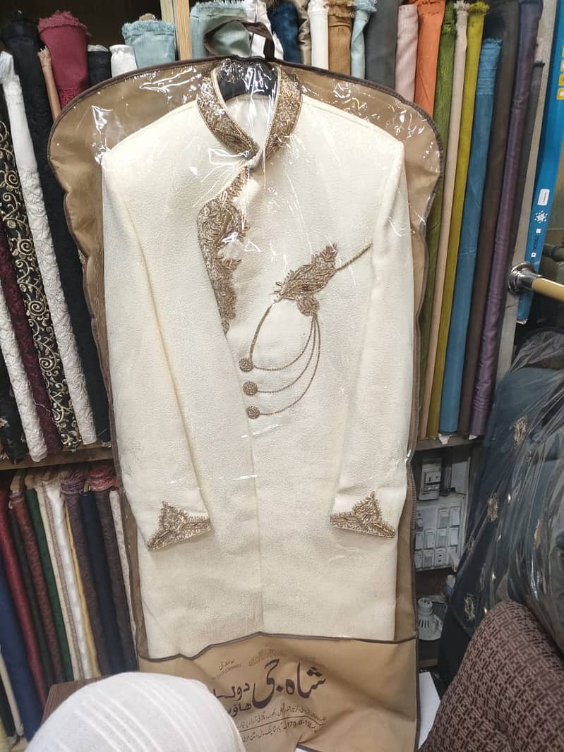 Sherwani + Khussa & Inner Suit - Brand New, Never Worn 4