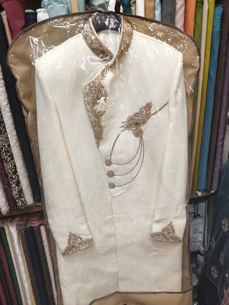 Sherwani + Khussa & Inner Suit - Brand New, Never Worn 6