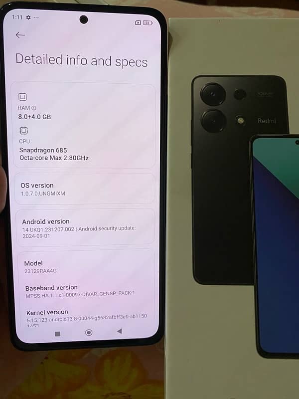 Redmi Note 13 8 128 4